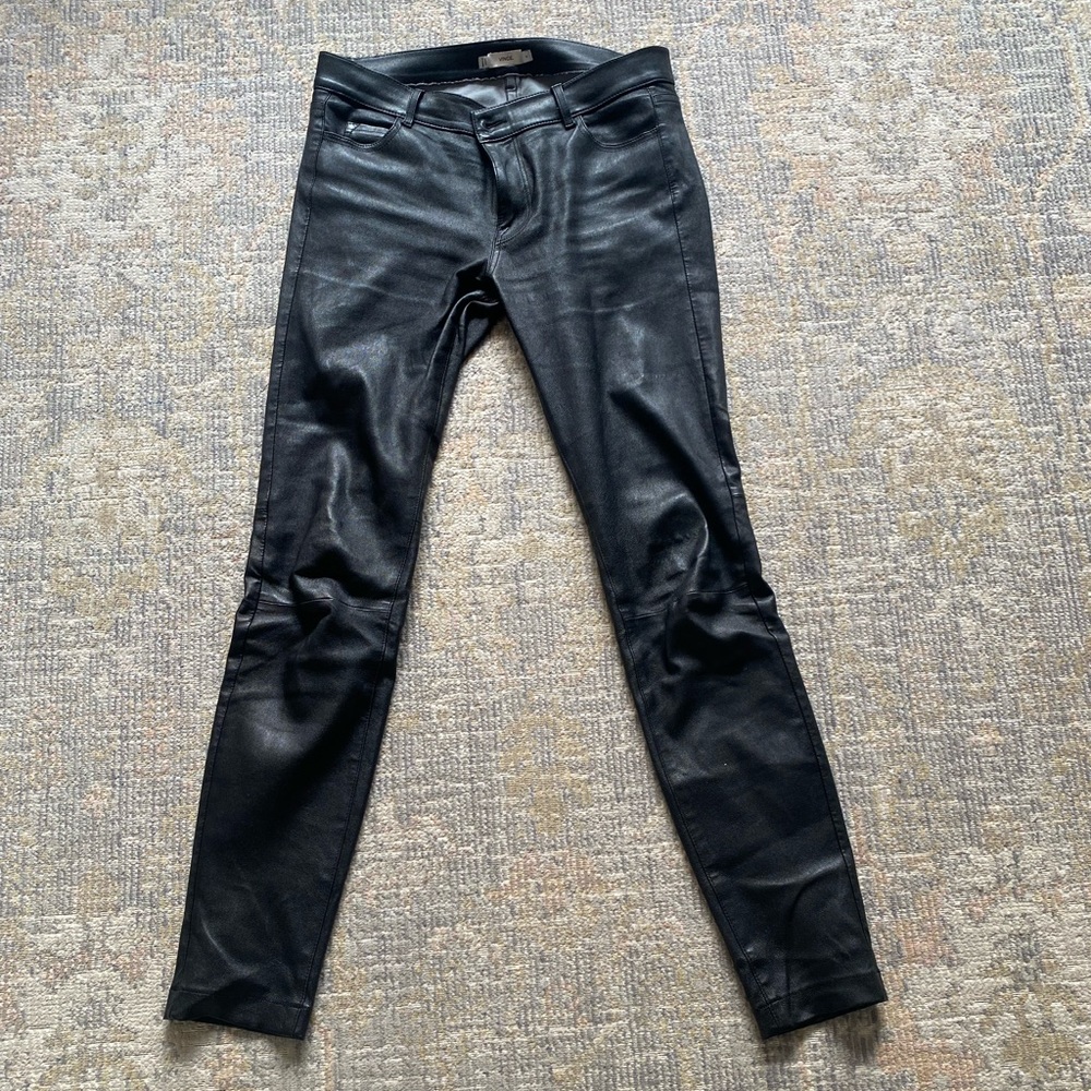 Vince Leather Pants